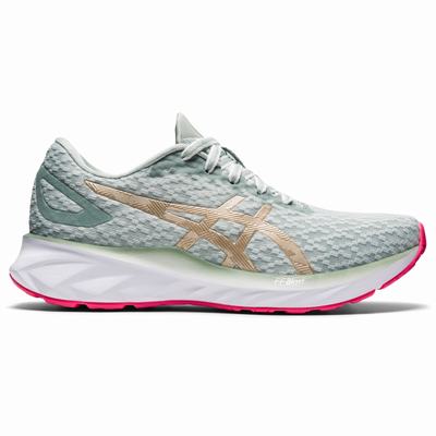 Asics Dynablast - Naisten Juoksukengät - Vihreä/Punainen